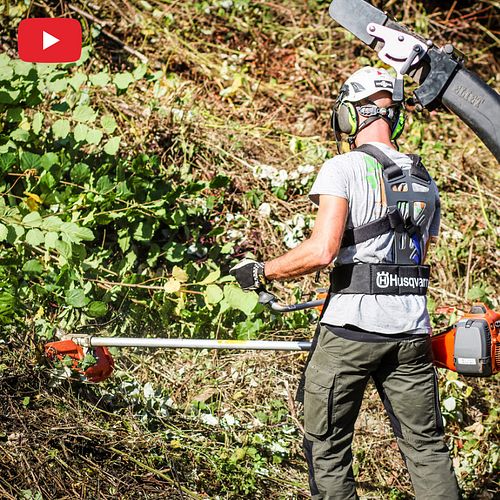 Husqvarna Motorsense 545 RX - Test mit Video.