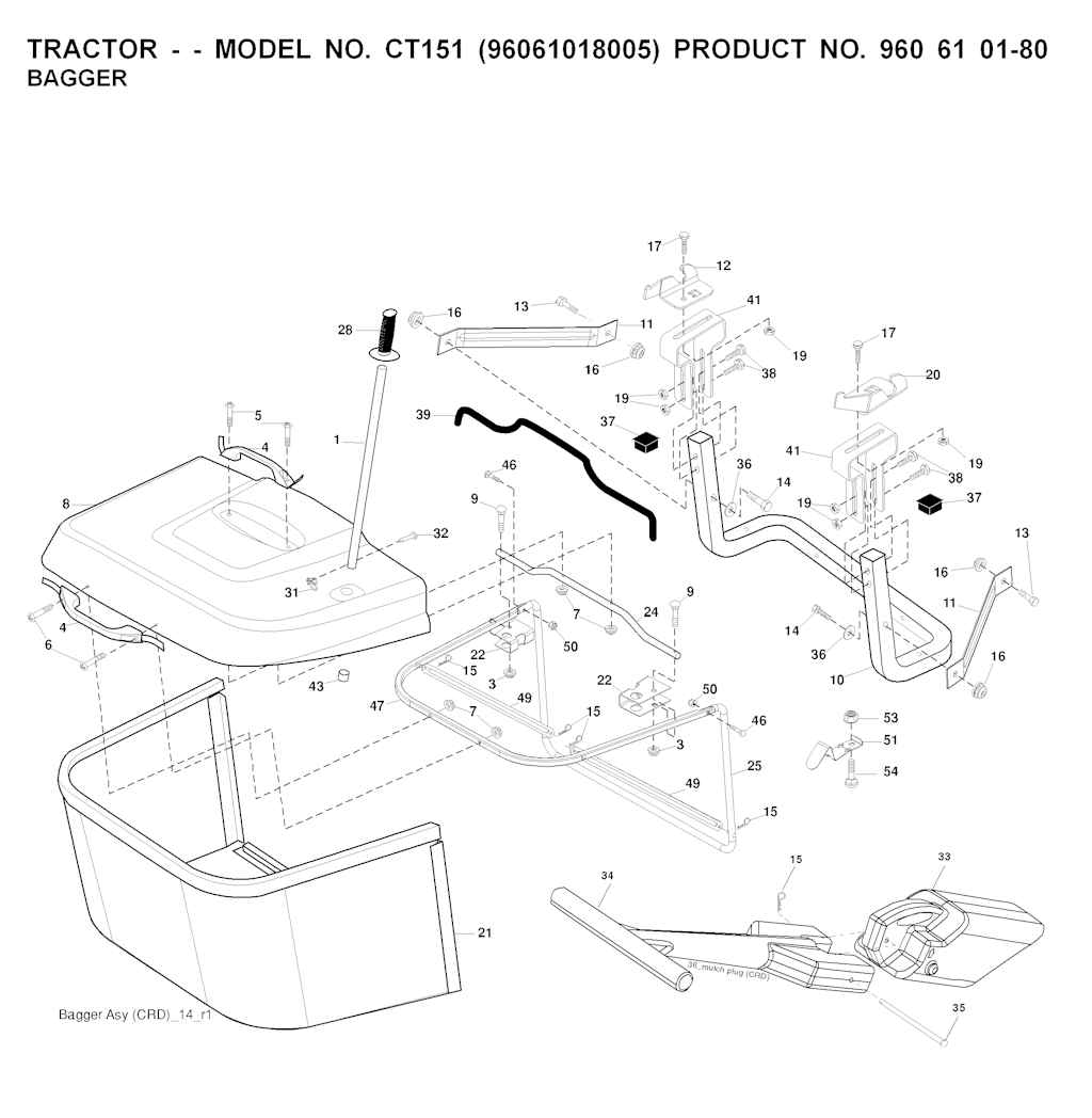 Explosionszeichnung Ersatzteile