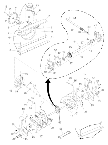 Husqvarna Schneefräsen/Fräsen EU9027STE, 96191000301, 2012-11