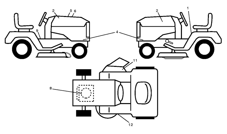 Husqvarna Gartentraktoren 96043010400 LTH18538