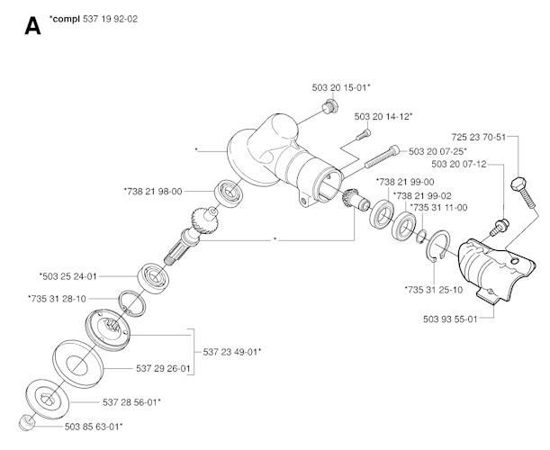 Husqvarna Rasentrimmer 20061400001 326C