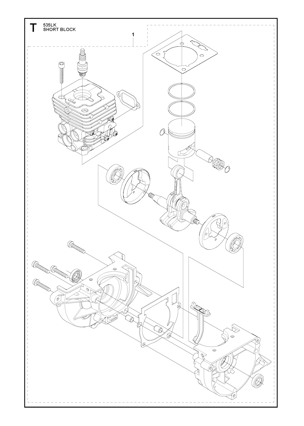Explosionszeichnung Ersatzteile