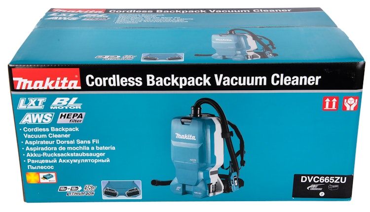 Makita Akku-Rucksackstaubsauger DVC665ZU