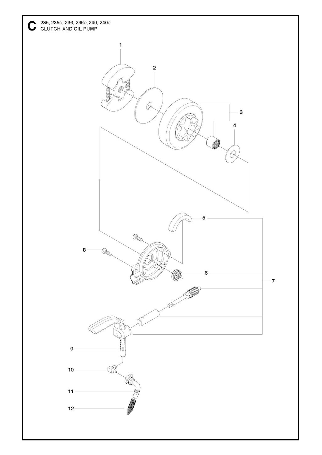 Explosionszeichnung Ersatzteile