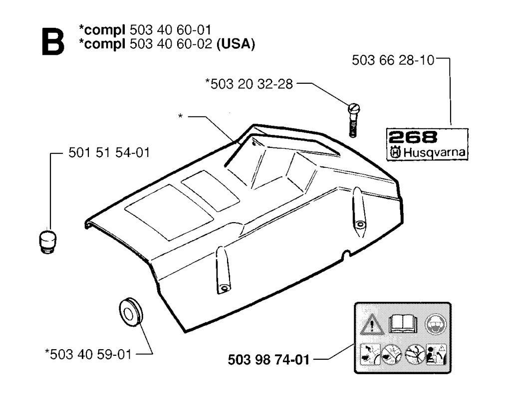 Explosionszeichnung Ersatzteile