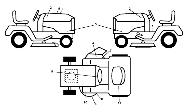 Husqvarna Gartentraktoren 96043008801 YTH23V42LS