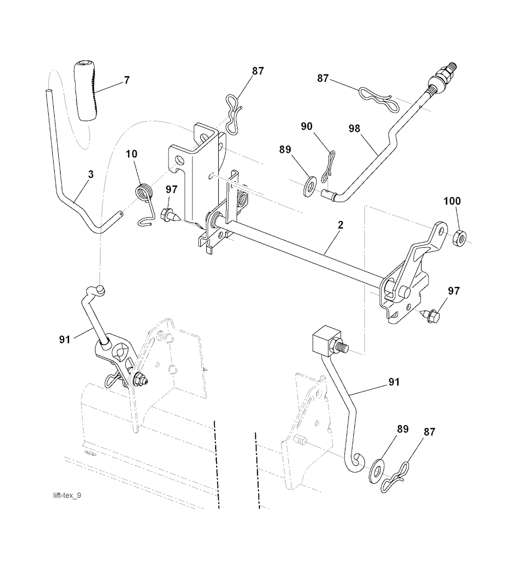 Explosionszeichnung Ersatzteile