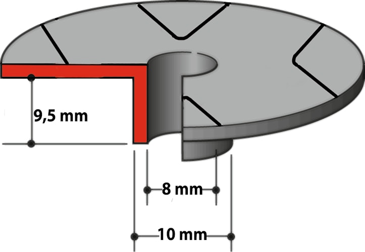 Makita Kopierhülse 10,0mm 343577-5