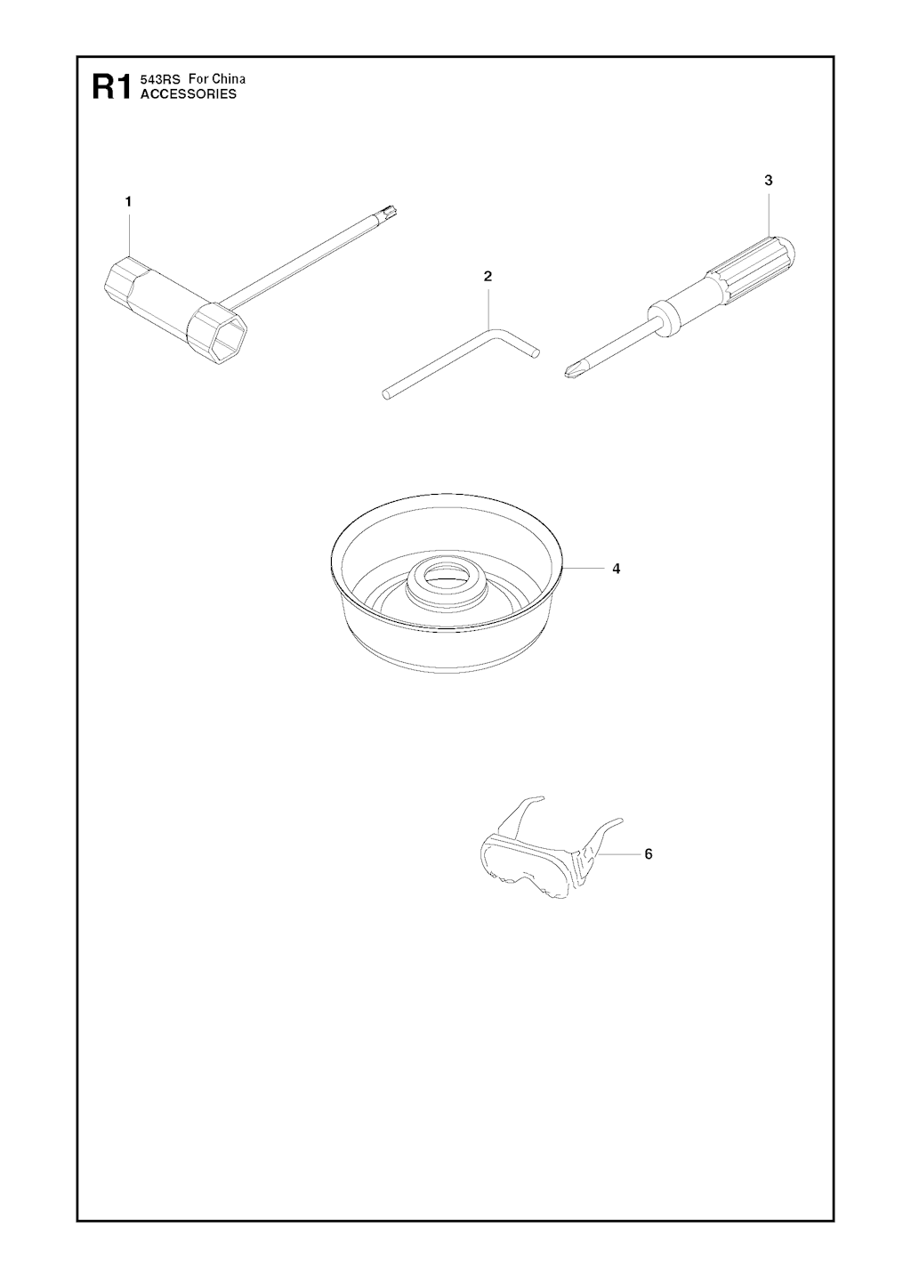 Explosionszeichnung Ersatzteile