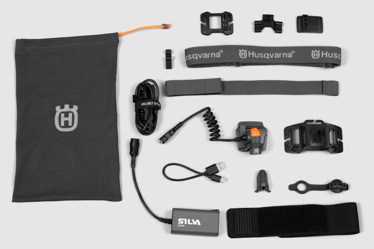 Husqvarna Helmlampe HL1200 Stirnlampe 1200lm