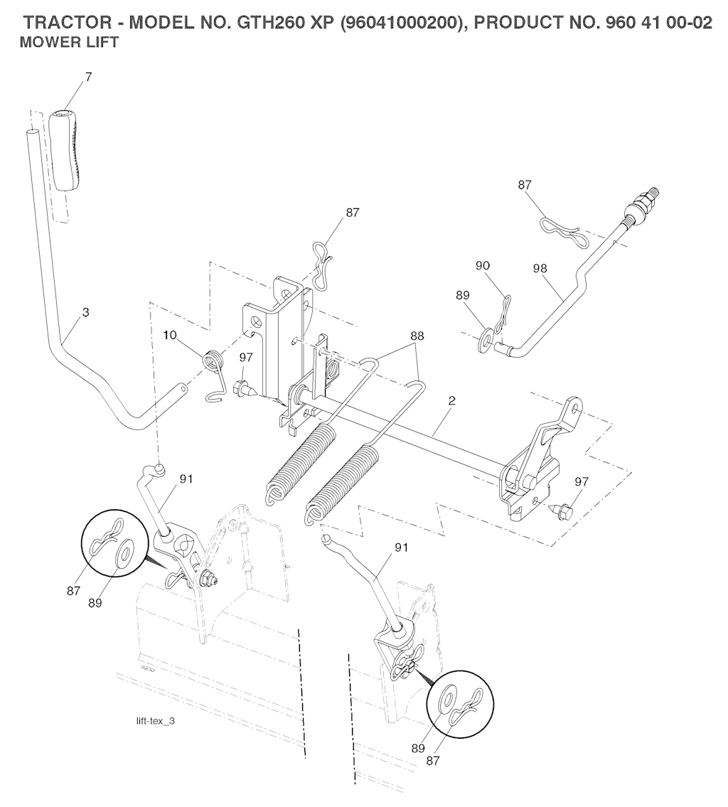 Explosionszeichnung Ersatzteile