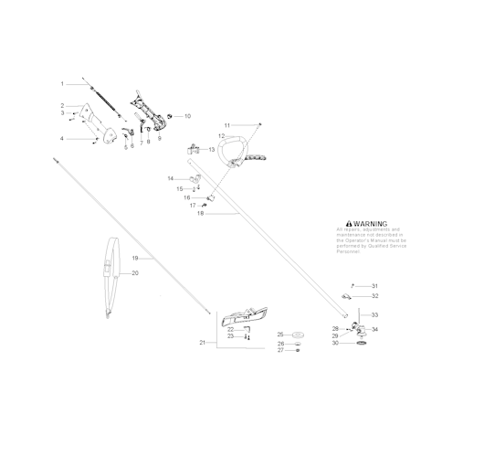 Husqvarna Motorsensen/Freischneider 545103434 125RJ