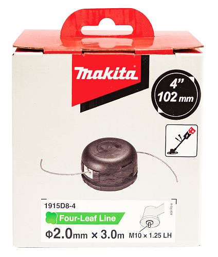Makita 2-Fadenkopf flach Tap&Go 102mm M10x1,25LH 1915D8-4