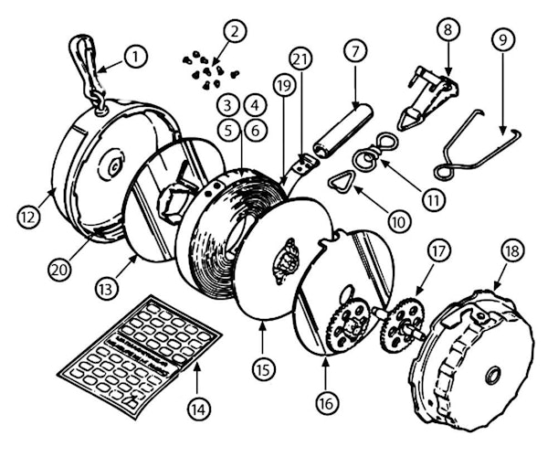 Husqvarna 505 69 73-03 - ERSATZBAND 20/66