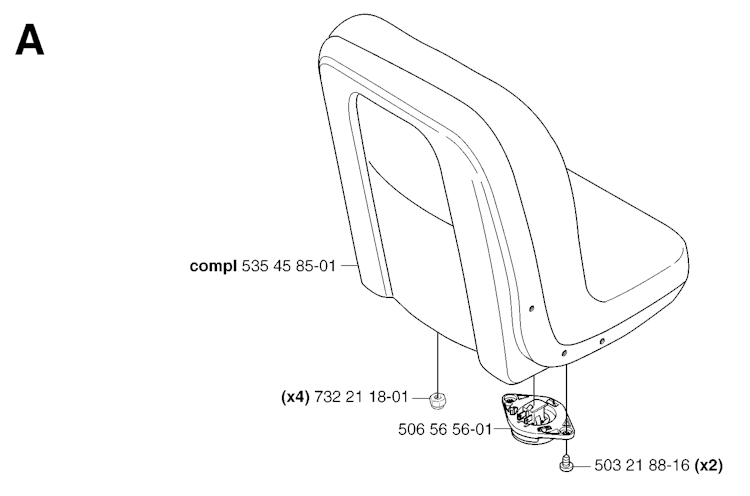 Husqvarna Rider RIDER PRO 18 AWD, 965095001, 2007-03