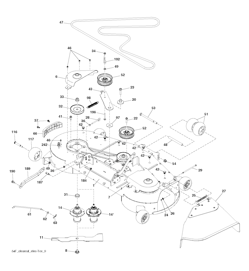 Explosionszeichnung Ersatzteile