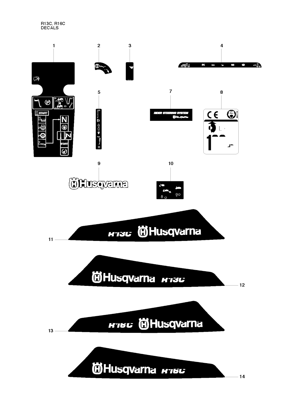 Explosionszeichnung Ersatzteile
