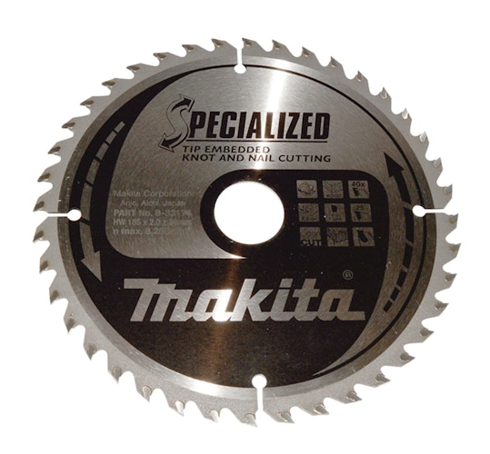 Makita SPECIALIZED Sägeb.185x30x40Z B-33174