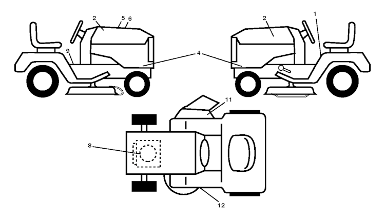 Husqvarna Gartentraktoren 96043013101 LTH18538