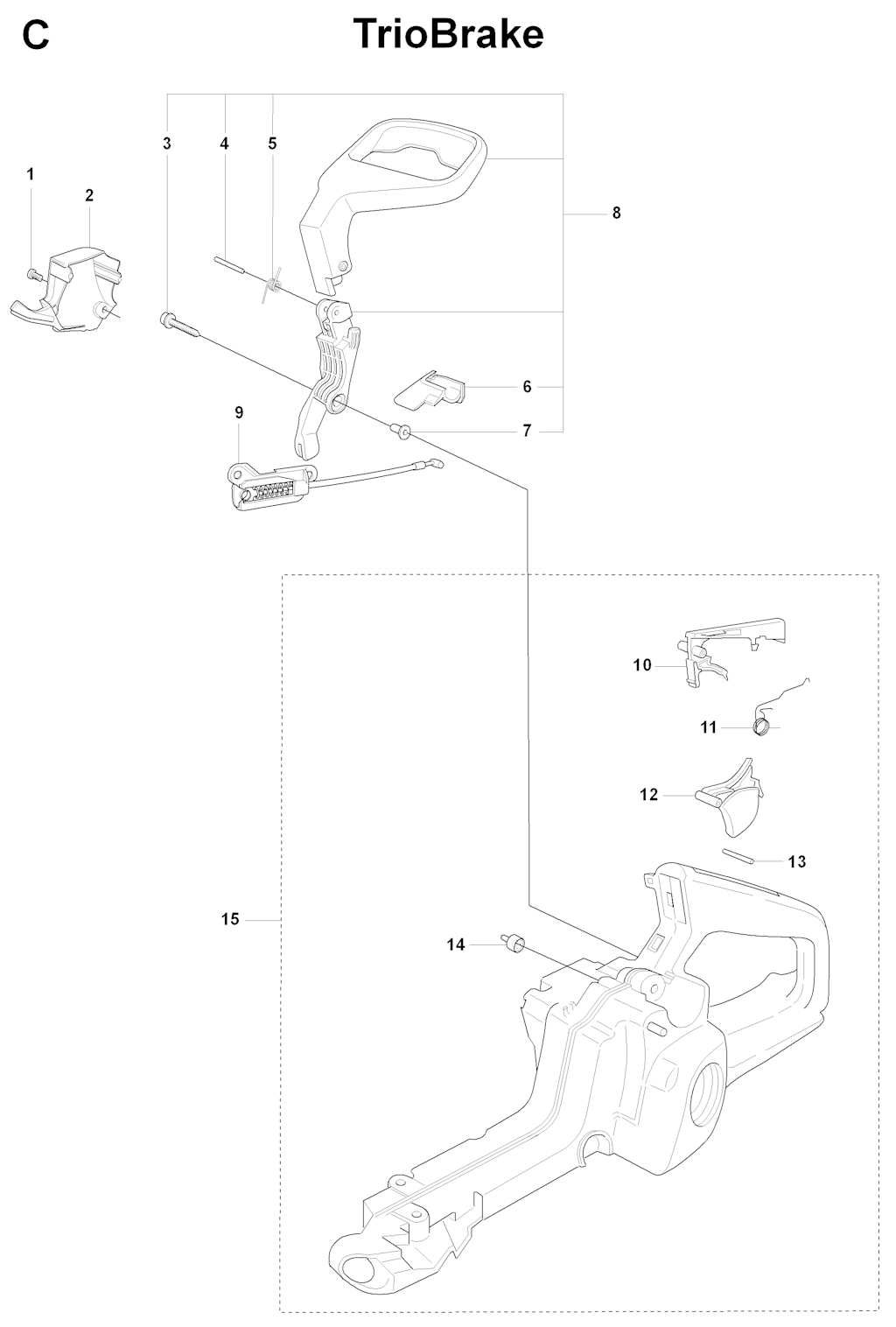 Explosionszeichnung Ersatzteile