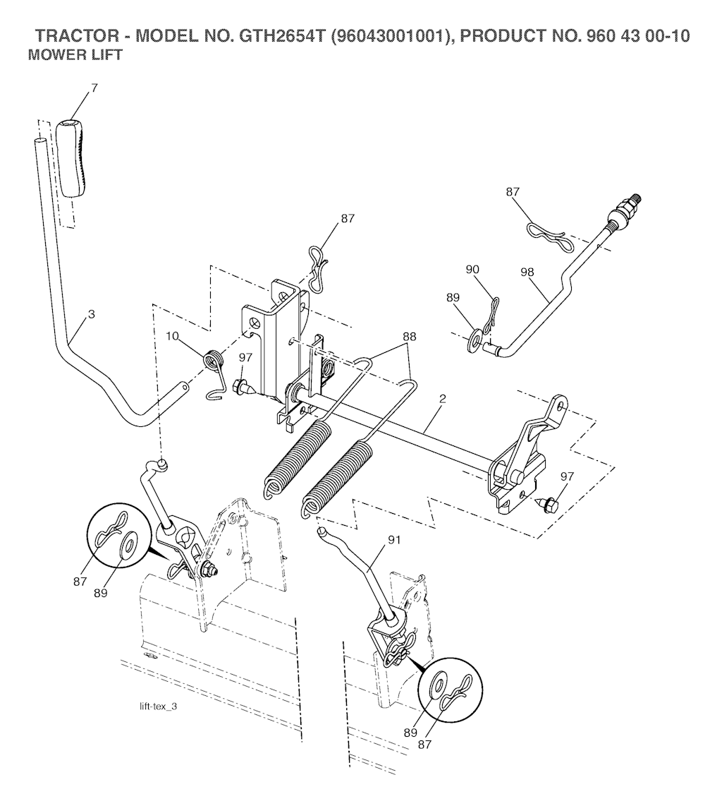 Explosionszeichnung Ersatzteile