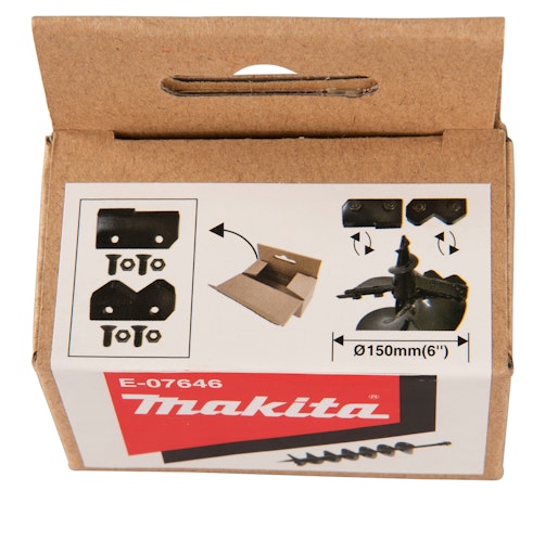 Makita Ersatzmesser für Erdbohrer Ø 150 mm E-07646