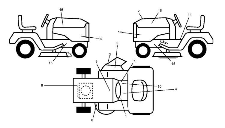 Husqvarna Gartentraktoren 96041006302 YTH200 Twin