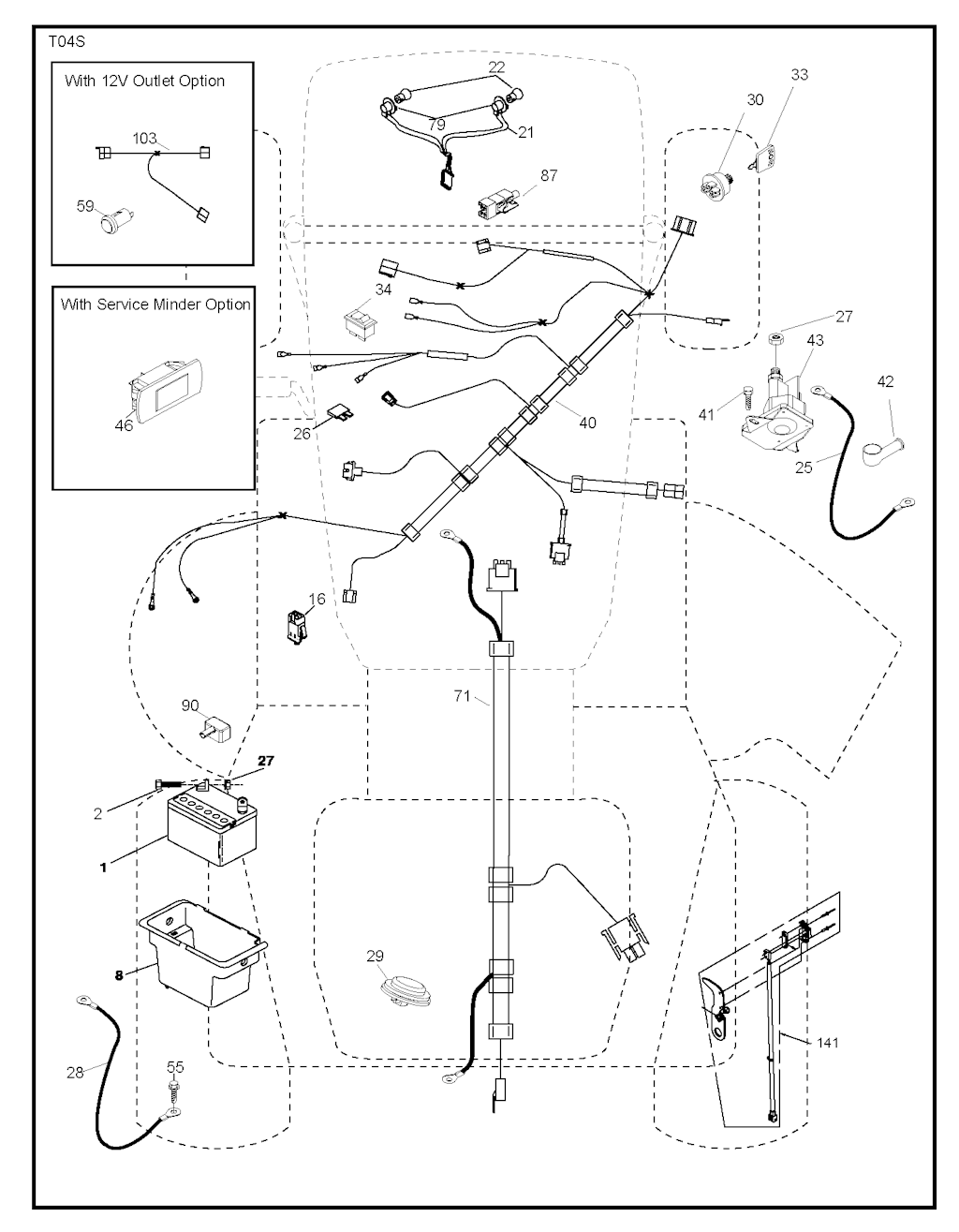Explosionszeichnung Ersatzteile