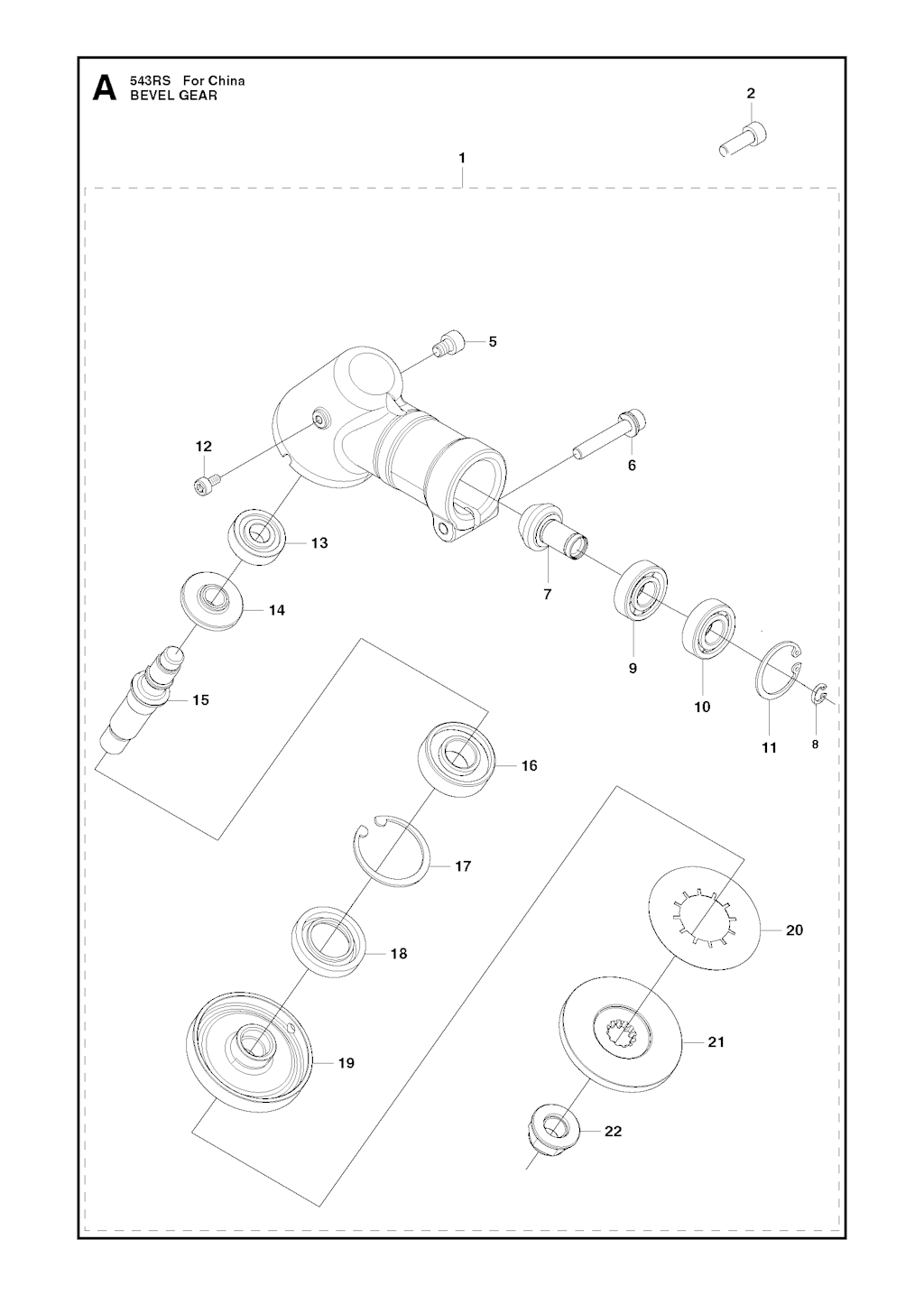 Explosionszeichnung Ersatzteile