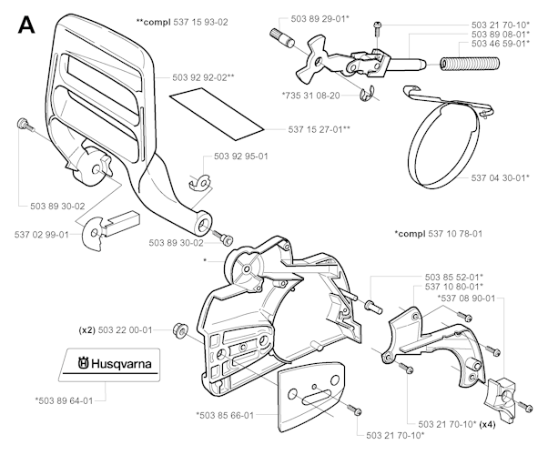 Husqvarna Kettensägen 359 EPA, 20014000001-20041800000