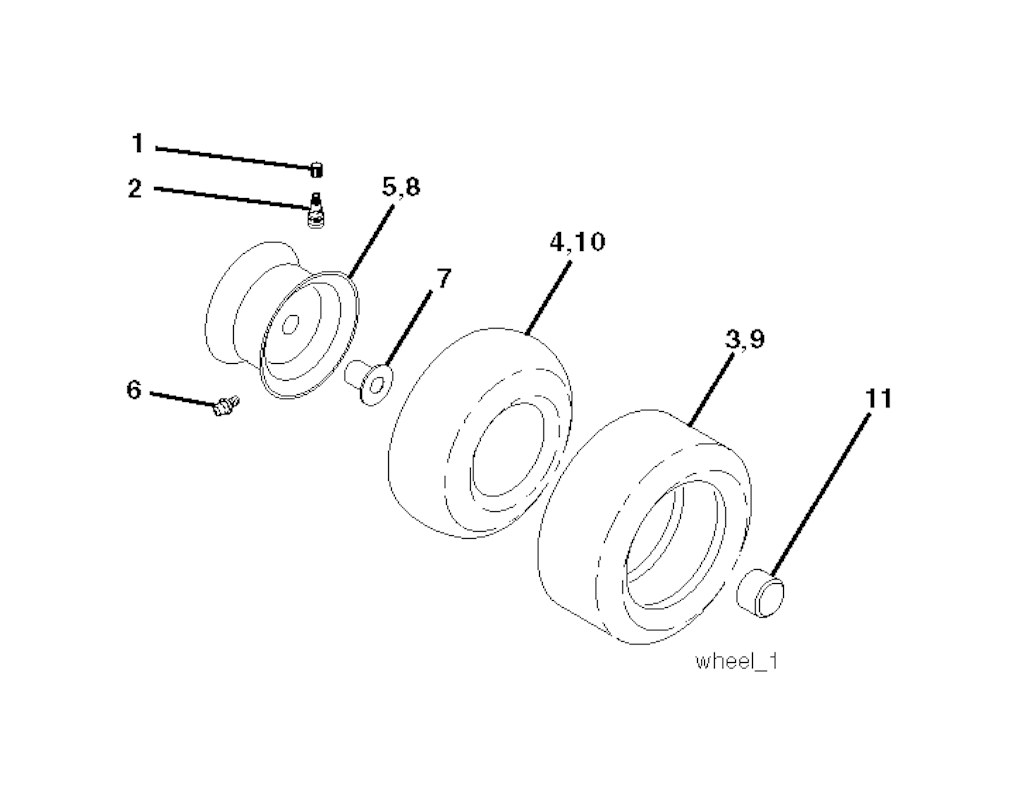 Explosionszeichnung Ersatzteile