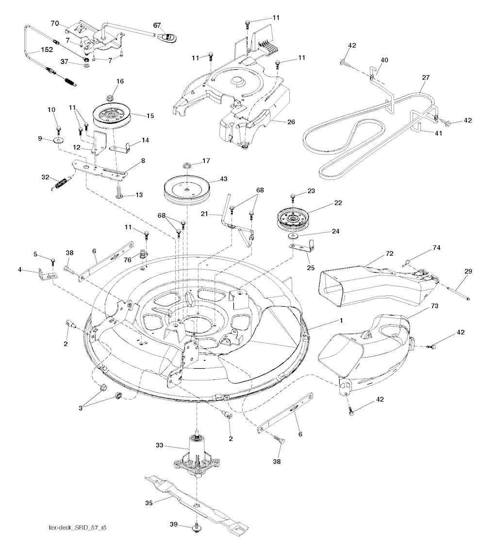 Explosionszeichnung Ersatzteile