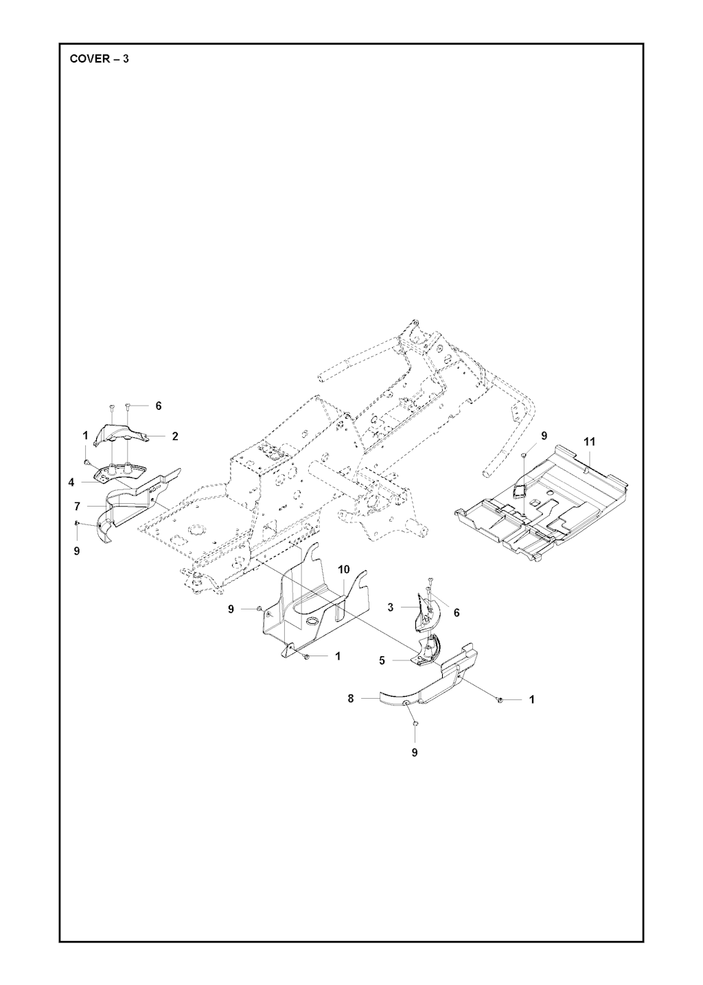Explosionszeichnung Ersatzteile