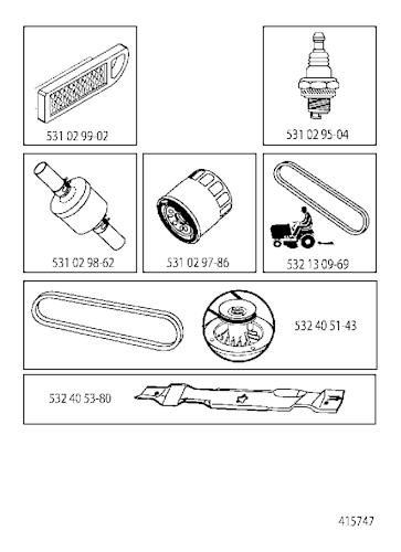 Husqvarna Gartentraktoren 96041006402 YTH200 Twin
