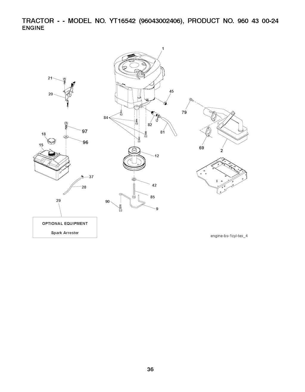 Explosionszeichnung Ersatzteile