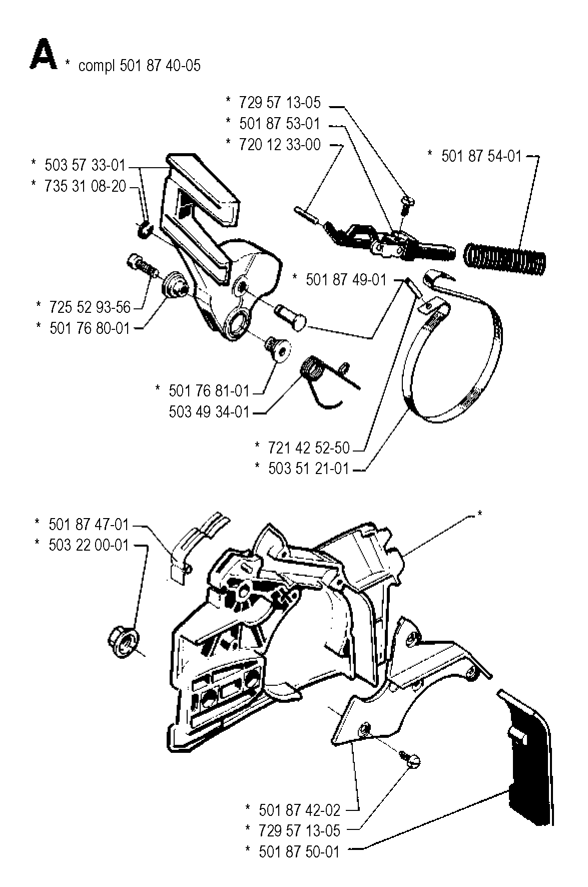 Husqvarna Kettensägen 262 XP, 19900900001-19910900000