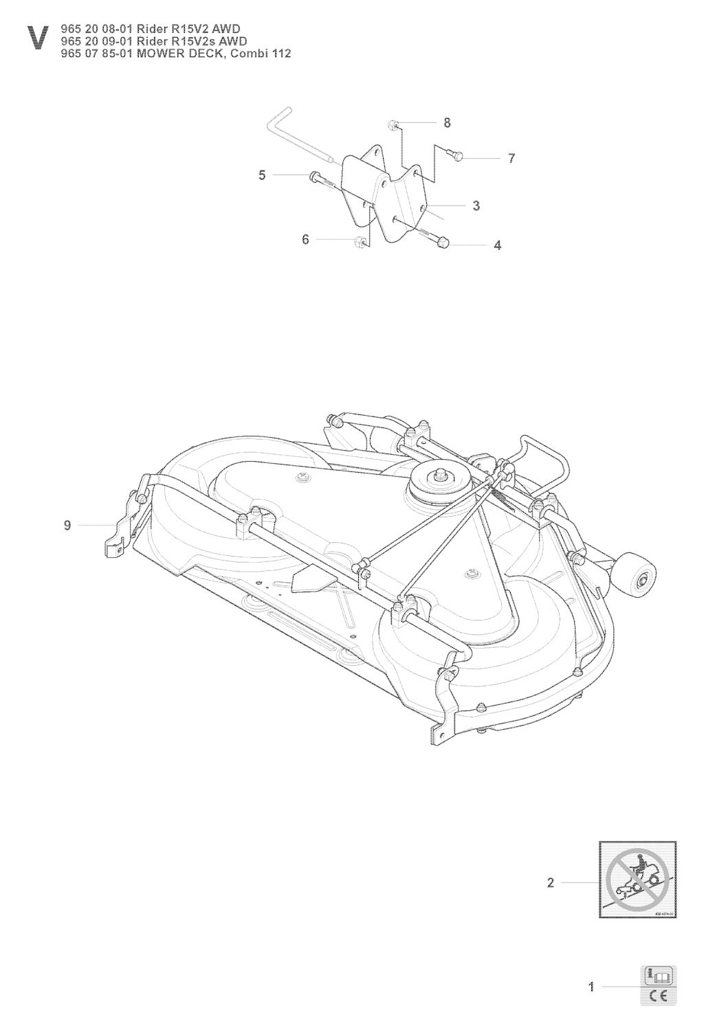 Explosionszeichnung Ersatzteile