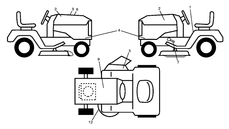 Husqvarna Gartentraktoren 96043015000 YT46LS