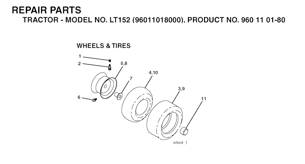 Explosionszeichnung Ersatzteile