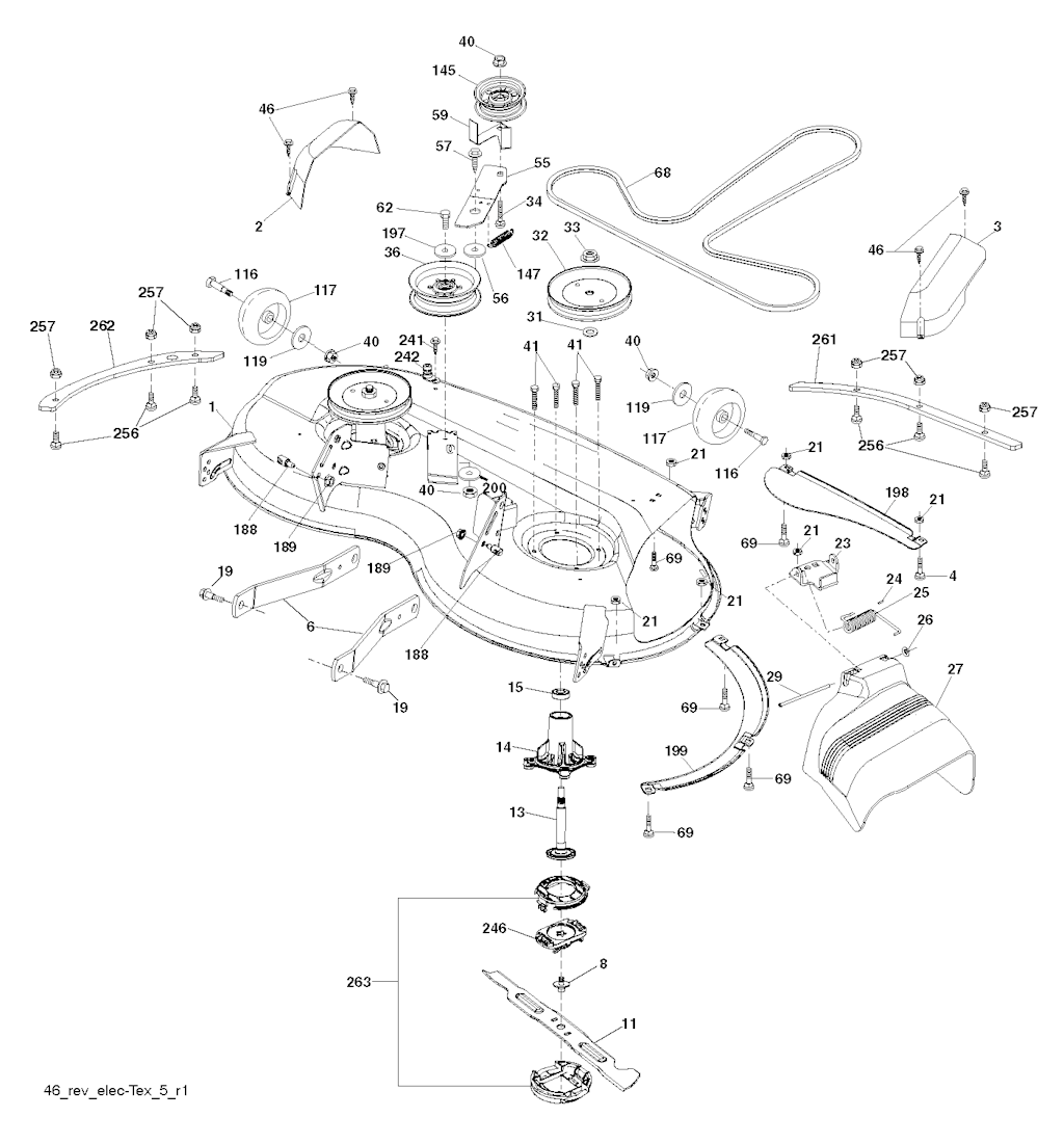 Explosionszeichnung Ersatzteile