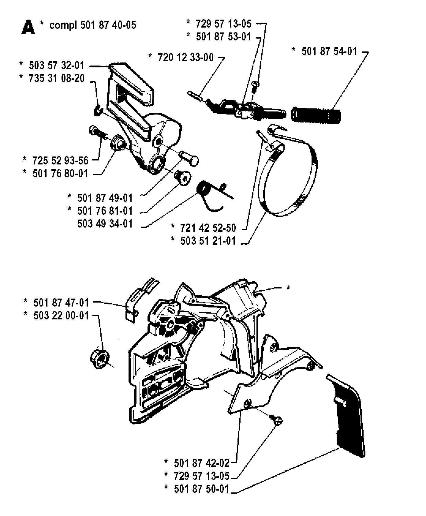 Husqvarna Kettensägen 262 XP, 19924400001-19942300000