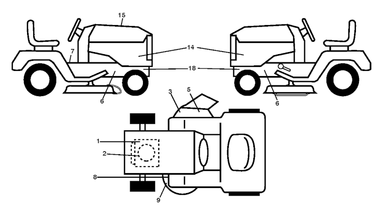 Husqvarna Gartentraktoren 960410435 TS 242TXD