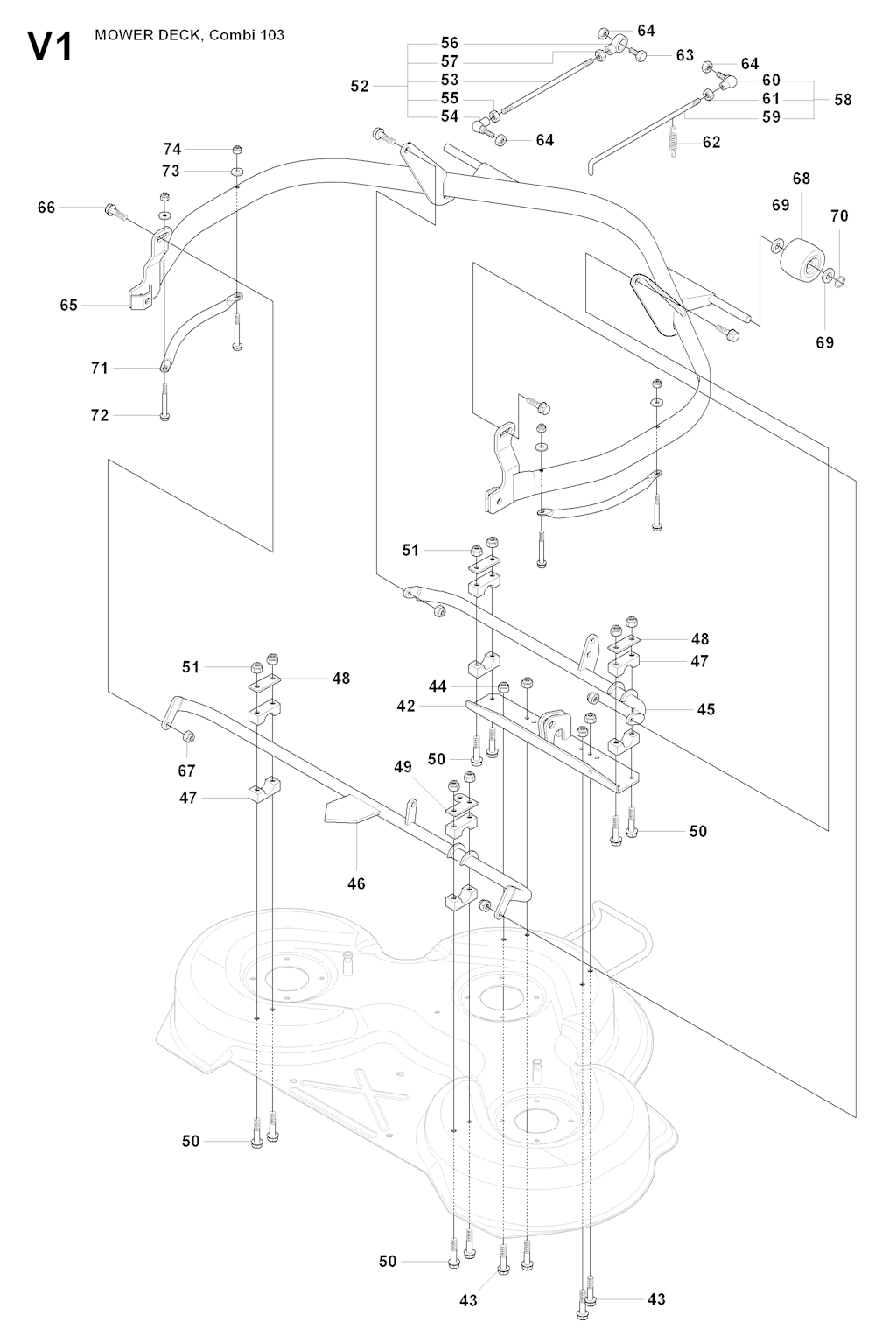Explosionszeichnung Ersatzteile