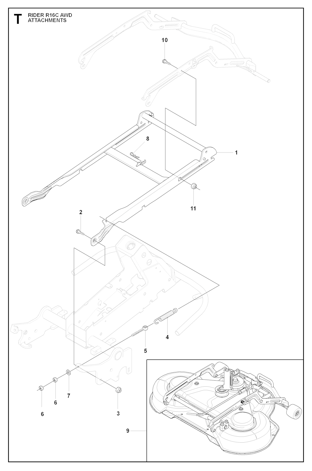 Explosionszeichnung Ersatzteile