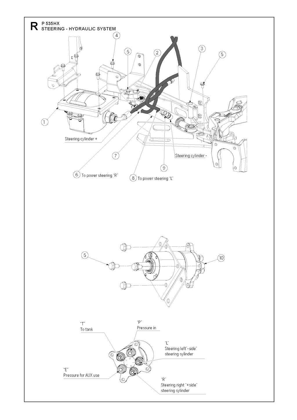 Explosionszeichnung Ersatzteile