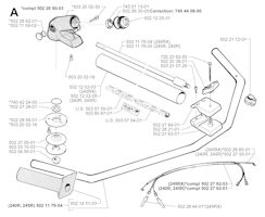 Husqvarna Motorsensen/Freischneider 19962200001 240R