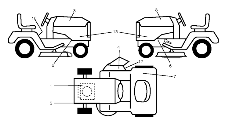 Husqvarna Gartentraktoren 96041039400 LTH1842