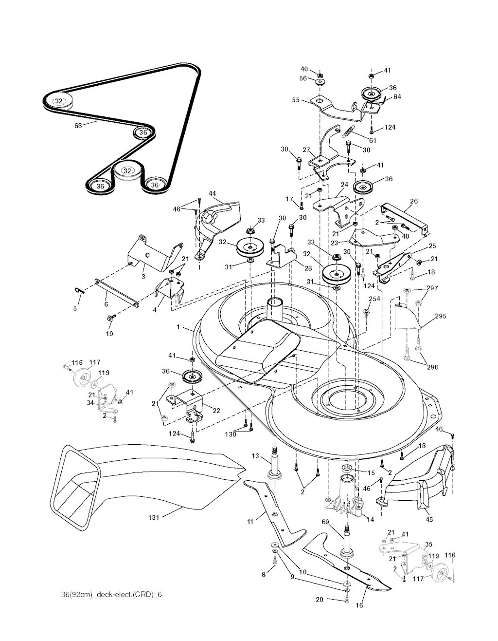 Explosionszeichnung Ersatzteile
