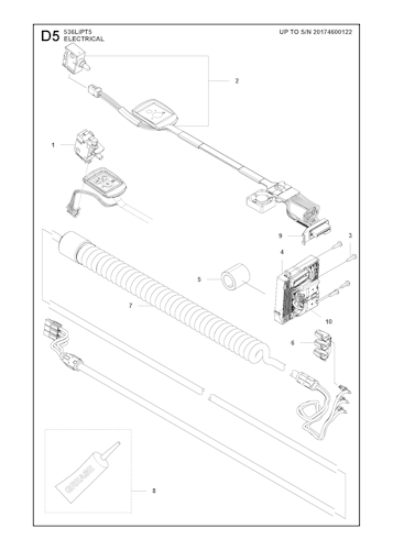 Husqvarna Hochentaster 967341310 536LiPT5