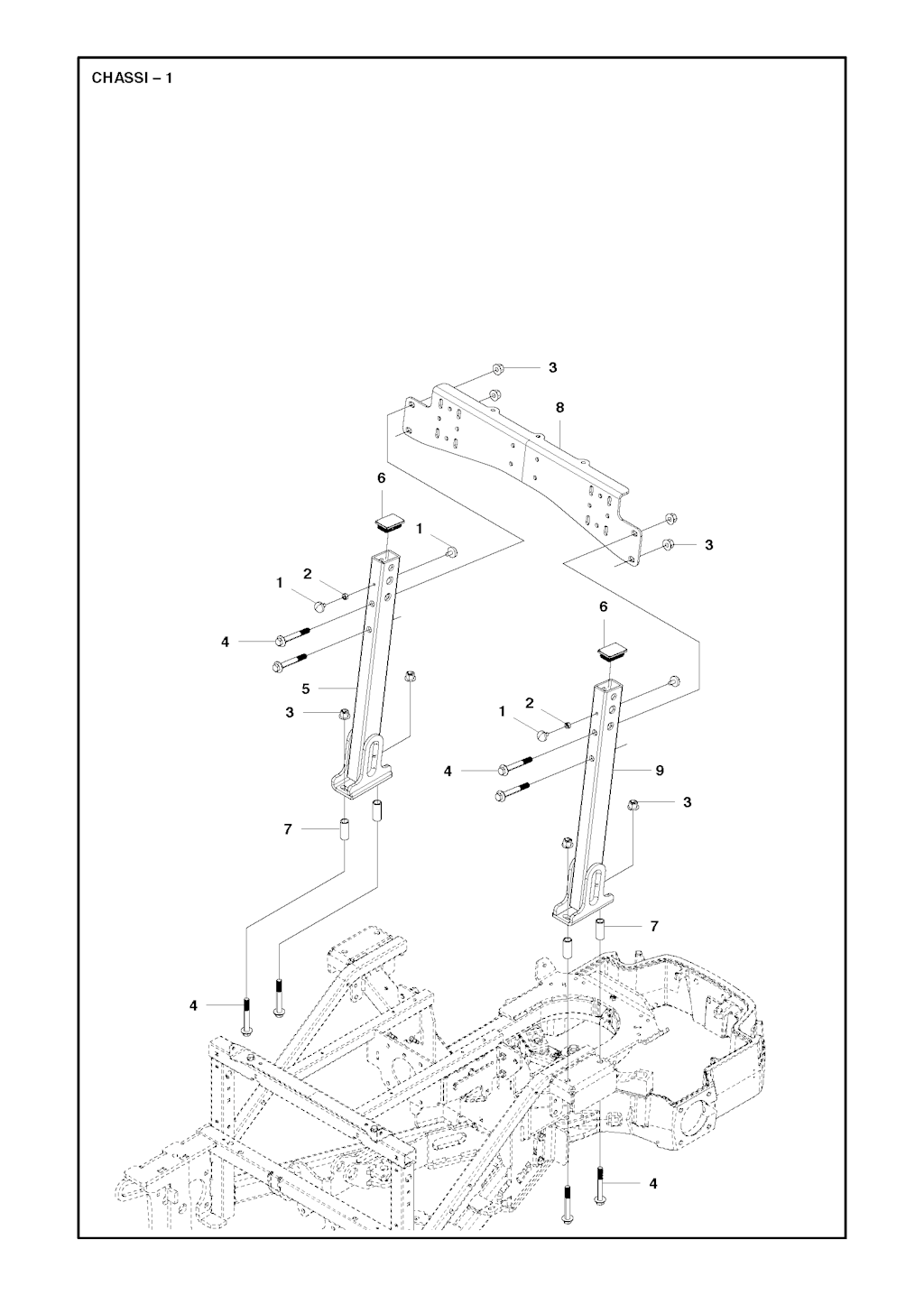 Explosionszeichnung Ersatzteile